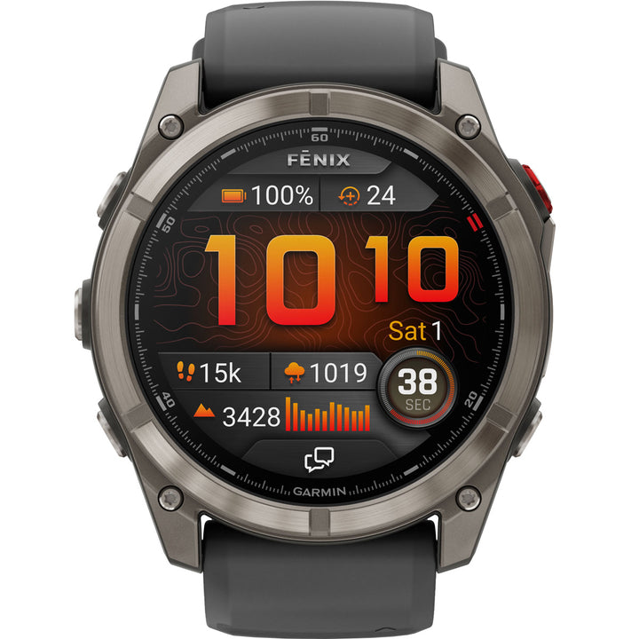 Garmin Fenix 8 Pro Amoled Sapphire Titanium Black (51 mm) - 010-03199-11