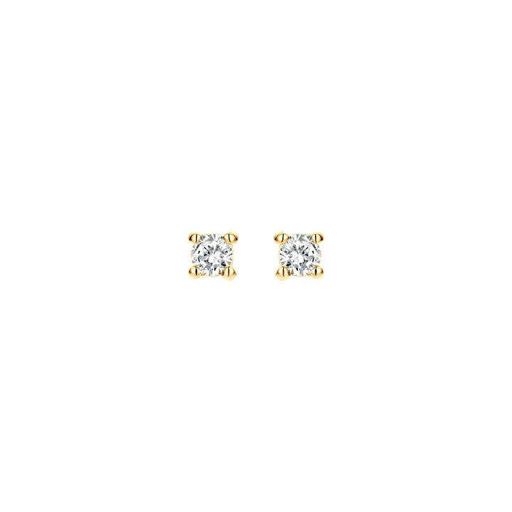 Blush Diamonds Stud Earrings 14k Yellow Gold - 7601YDI