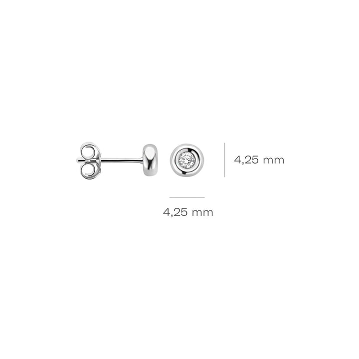 Blush Diamonds Ohrstecker 14k Weissgold - 7628WDI