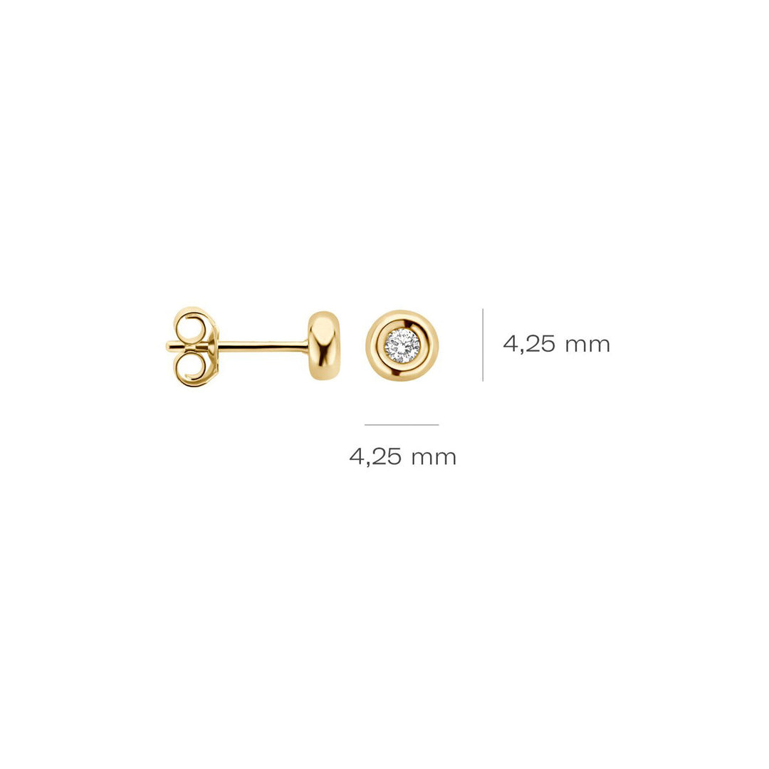 Blush Diamonds Ohrstecker 14k Gelbgold - 7628YDI