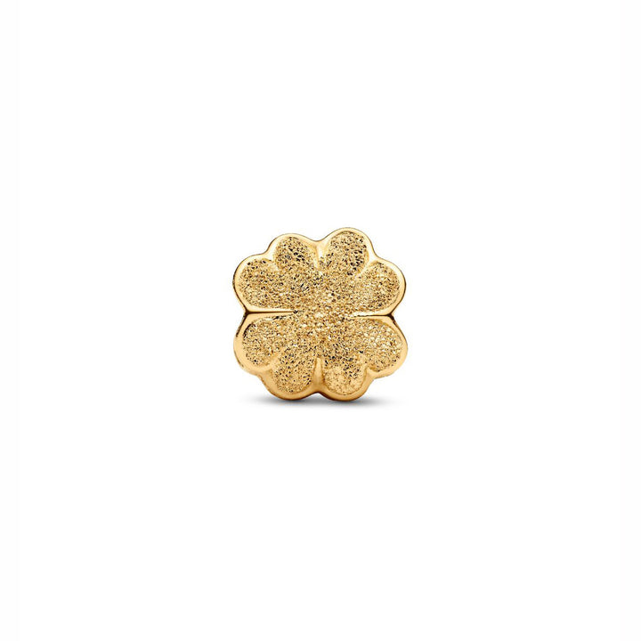 Pandora Strukturiertes Kleeblatt Mini Charm - 764047C00