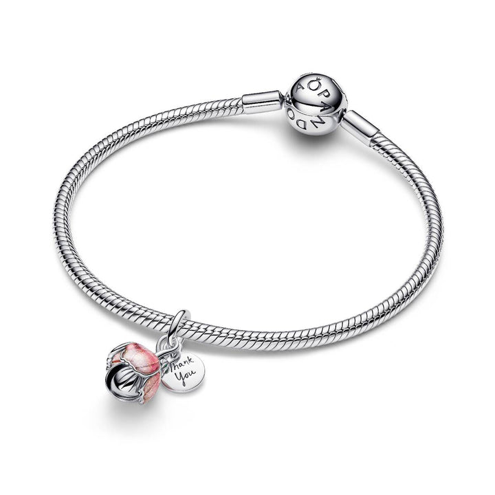 Pandora Bicolor Blühende Blume Charm - 764453C01