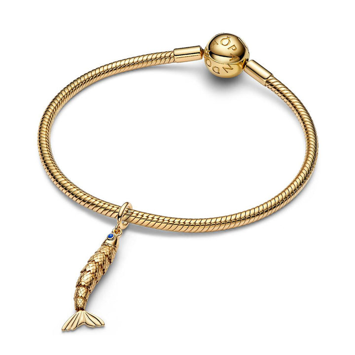 Pandora Beweglicher Fisch Charm Anhänger - 764686C01