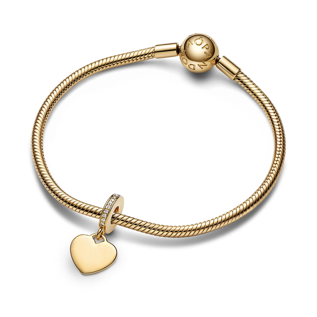 Pandora Gravierbarer Herz Charm - 768761C01