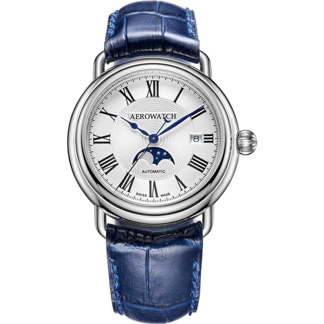 Aerowatch 1942 Moon Phase Automatic - A 77983 AA01