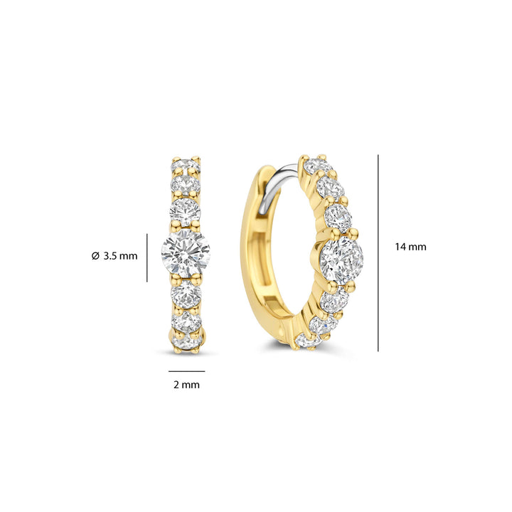 Ti Sento Milano Ohrringe - 78073ZY