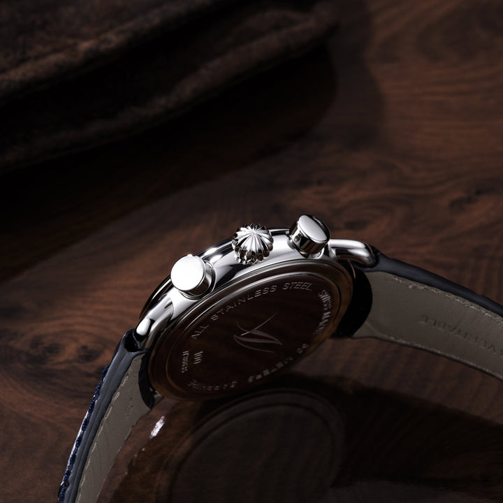 Aerowatch 1942 Moon Phase Chronograph Quartz - A 78100 AA03