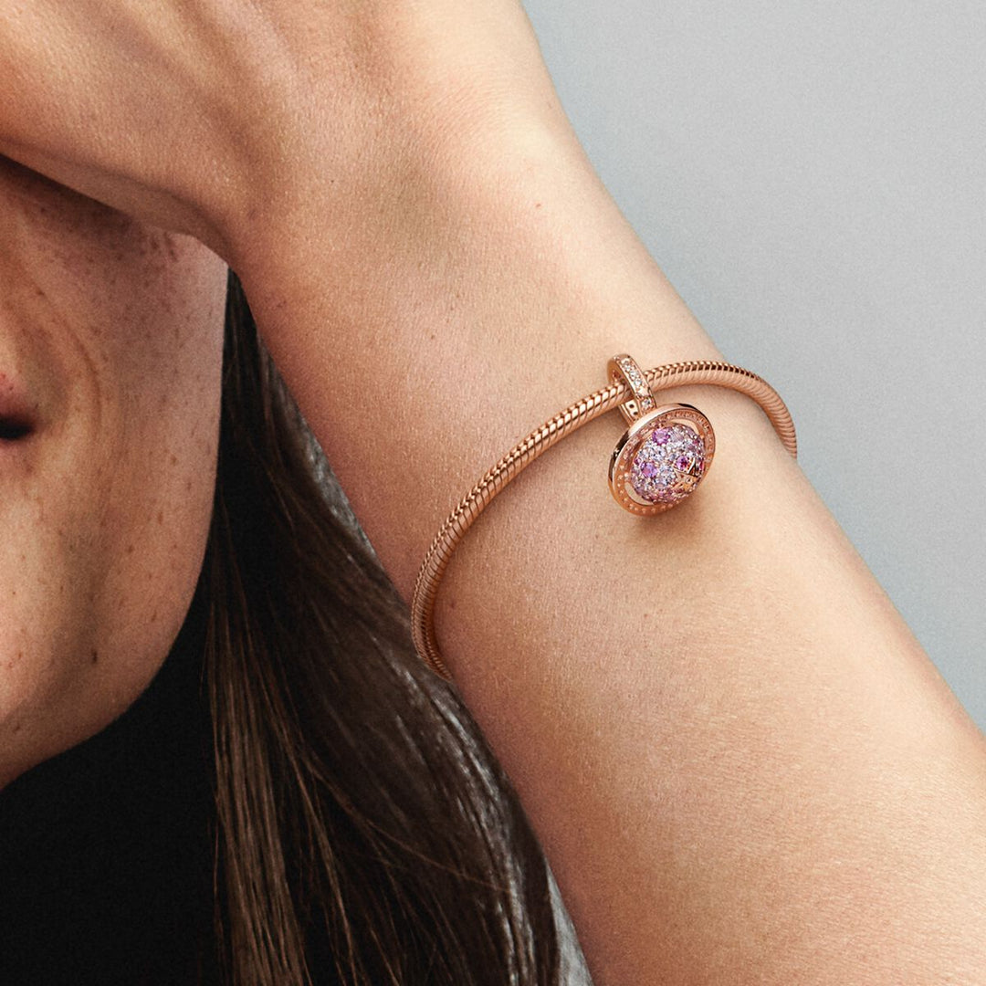 Pandora Planet Saturn funkelnder Charm - 782437C01