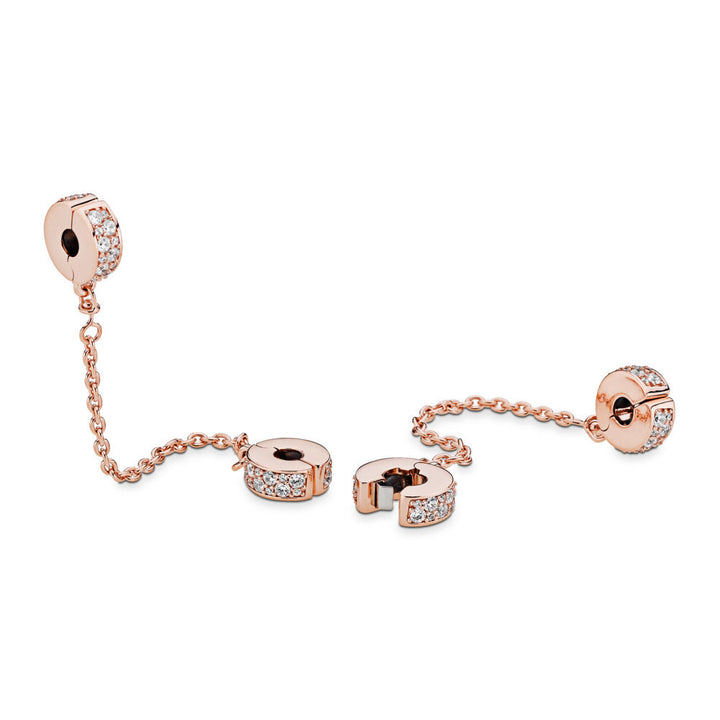 Pandora Klarer Pavé Clip Komfortkette - 786322CZ