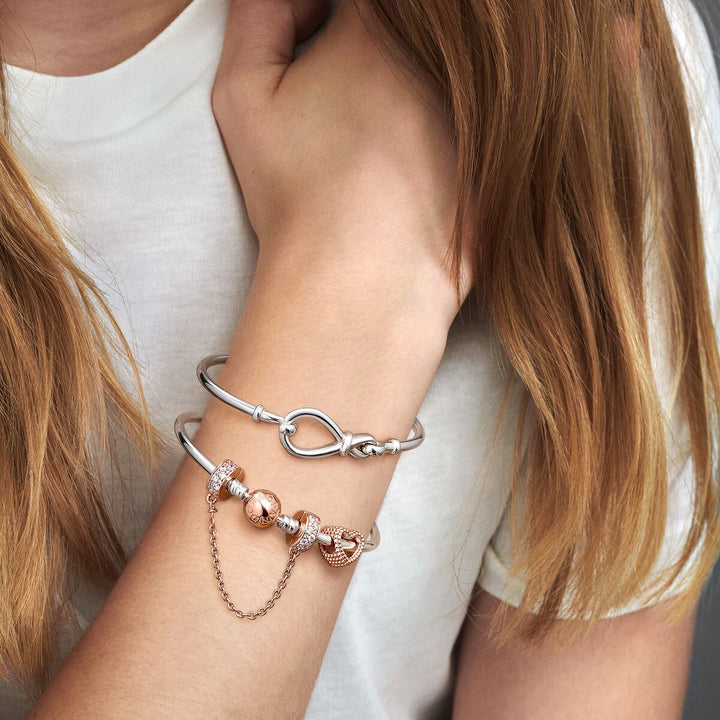 Pandora Klarer Pavé Clip Komfortkette - 786322CZ
