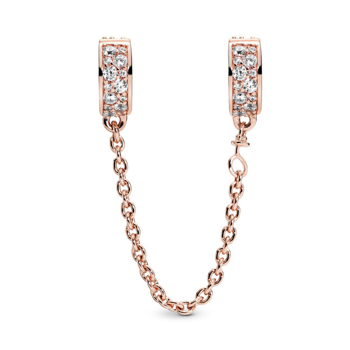 Pandora Klarer Pavé Clip Komfortkette - 786322CZ