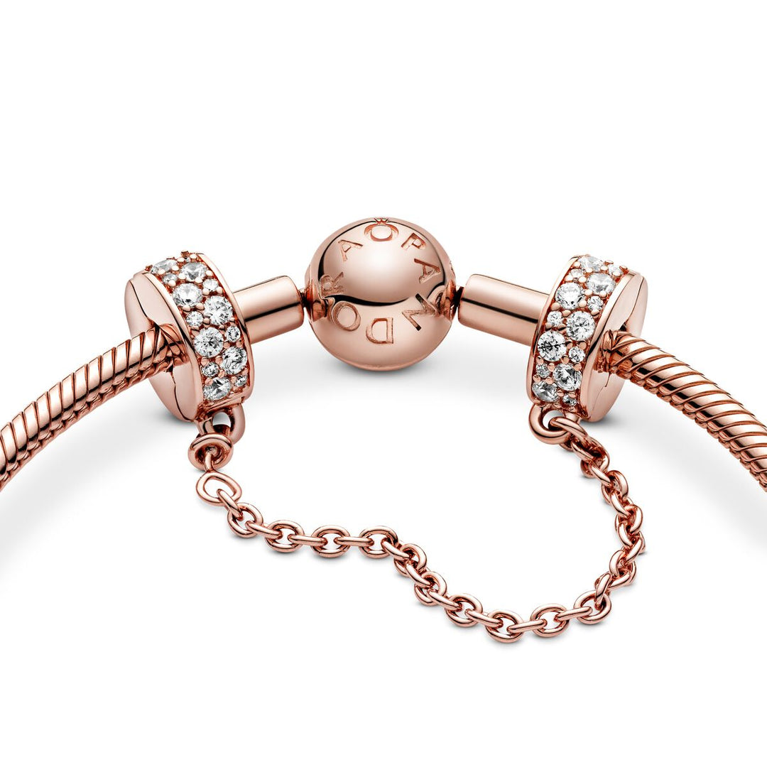 Pandora Klarer Pavé Clip Komfortkette - 786322CZ