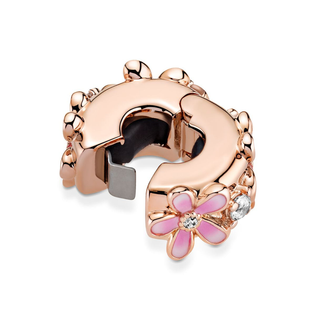 Pandora Rosafarbenes Gänseblümchen Zwischenelement Charm - 788809C01