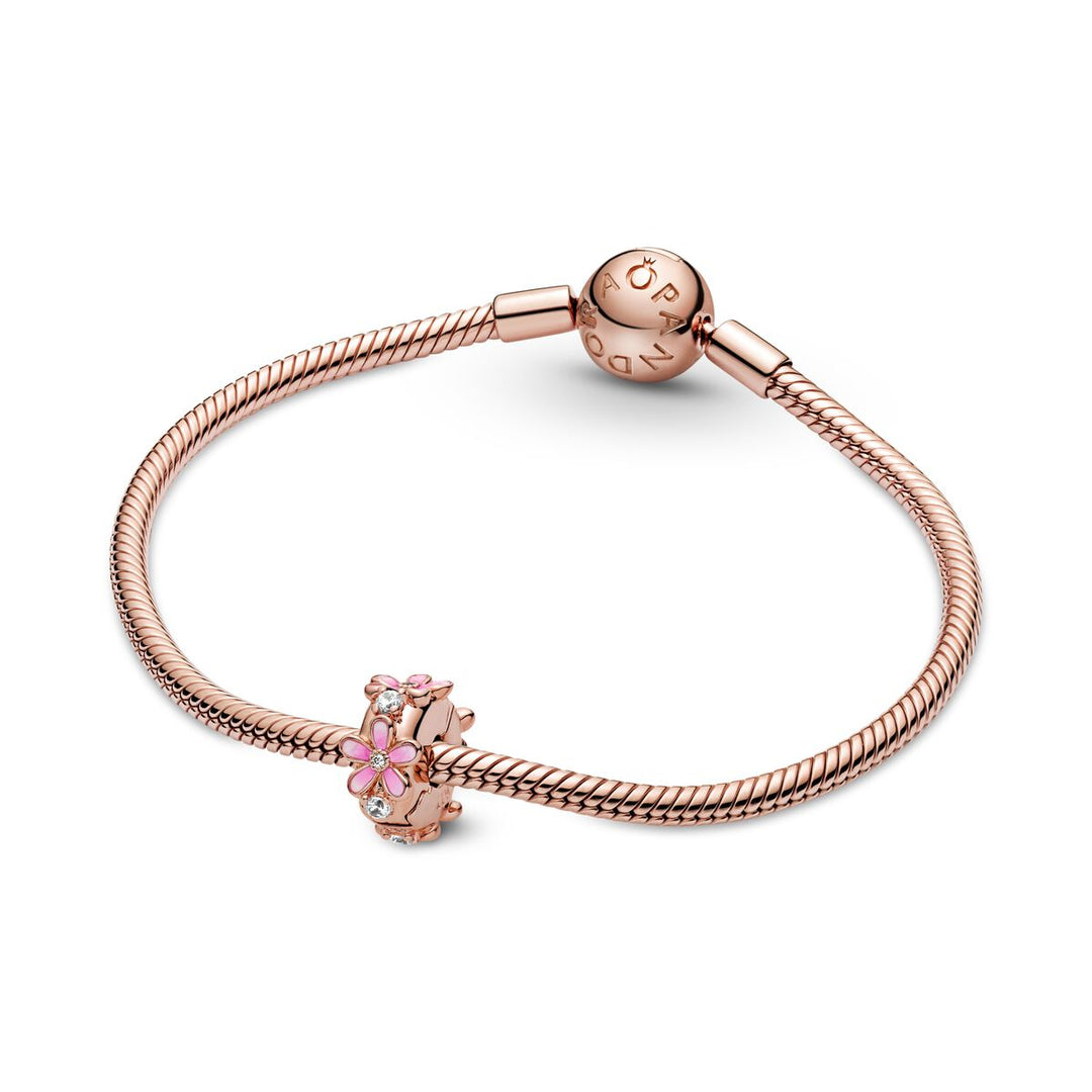 Pandora Rosafarbenes Gänseblümchen Zwischenelement Charm - 788809C01