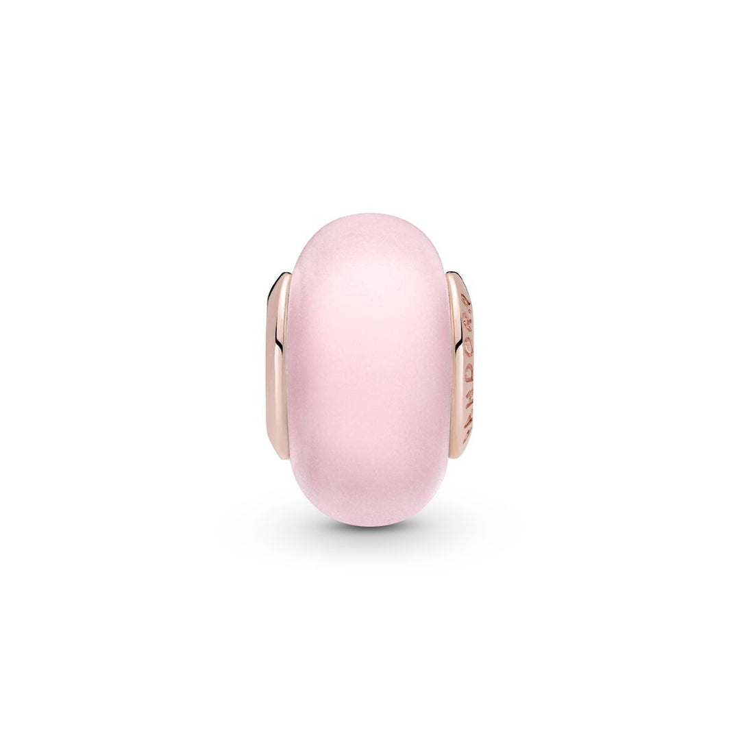 Pandora Mattes Rosafarbenes Murano Glass Charm - 789421C00
