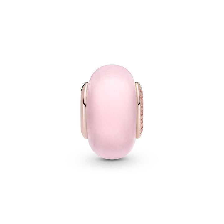 Pandora Mattes Rosafarbenes Murano Glass Charm - 789421C00