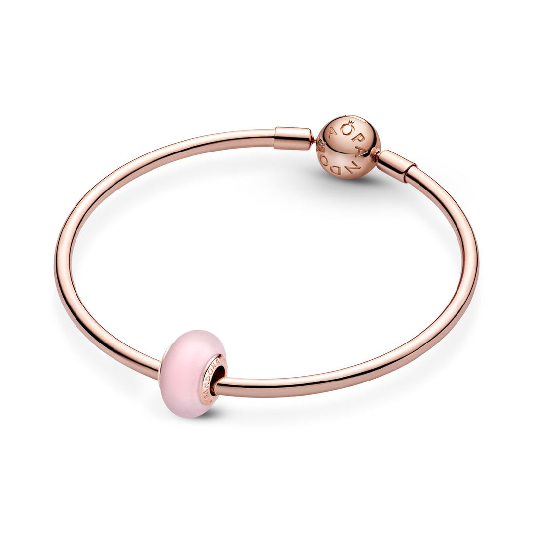Pandora Mattes Rosafarbenes Murano Glass Charm - 789421C00