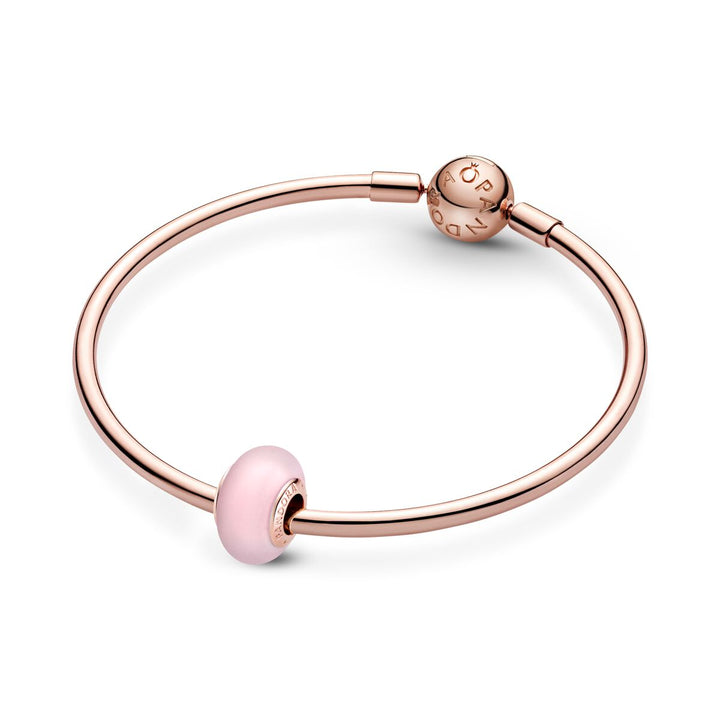 Pandora Mattes Rosafarbenes Murano Glass Charm - 789421C00