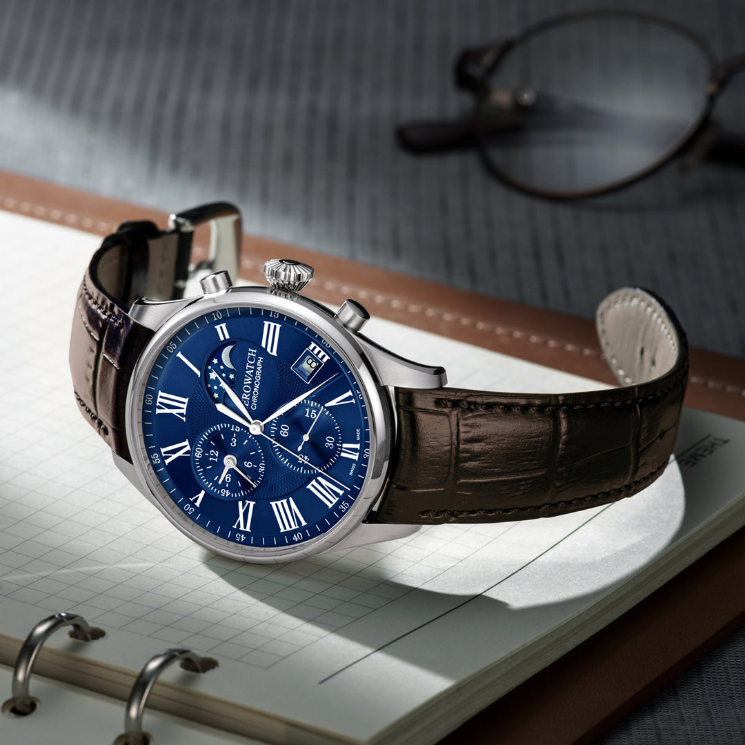 Aerowatch Les Grandes Classiques Chronograph Mondphase - A 78990 AA04