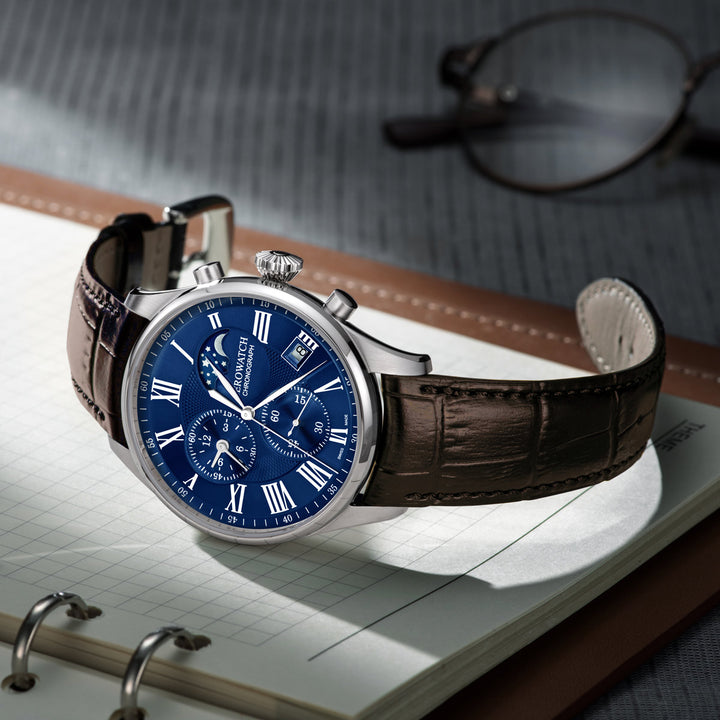 Aerowatch Les Grandes Classiques Chronograph Mondphase - A 78990 AA04