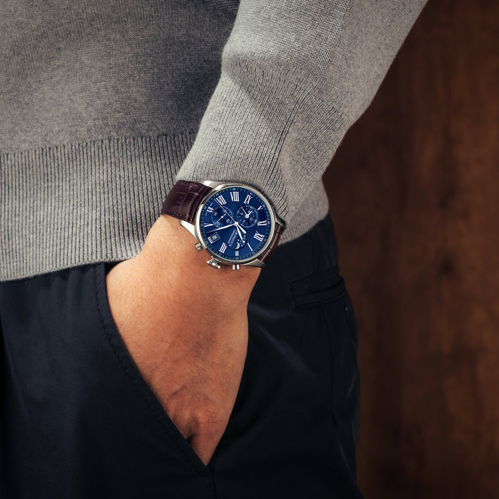 Aerowatch Les Grandes Classiques Chronograph Mondphase - A 78990 AA04