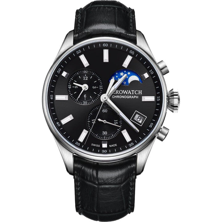Aerowatch Les Grandes Classiques Chronograph Mondphase - A 78990 AA08