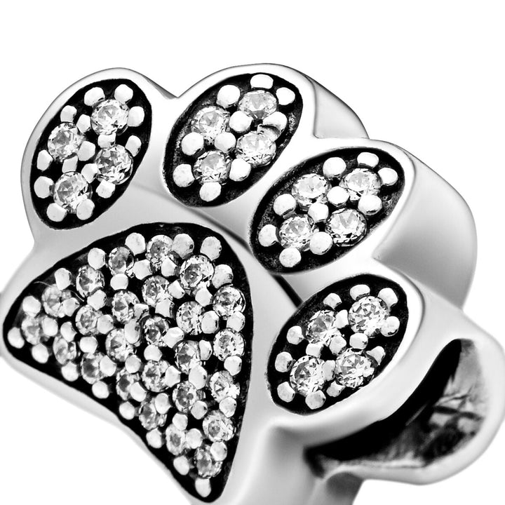 Pandora Funkelnder Pfotenabdruck Charm - 791714CZ