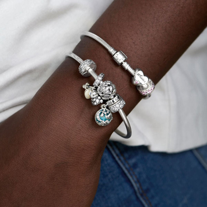 Pandora Klarer Pavé Clip Charm - 791817CZ