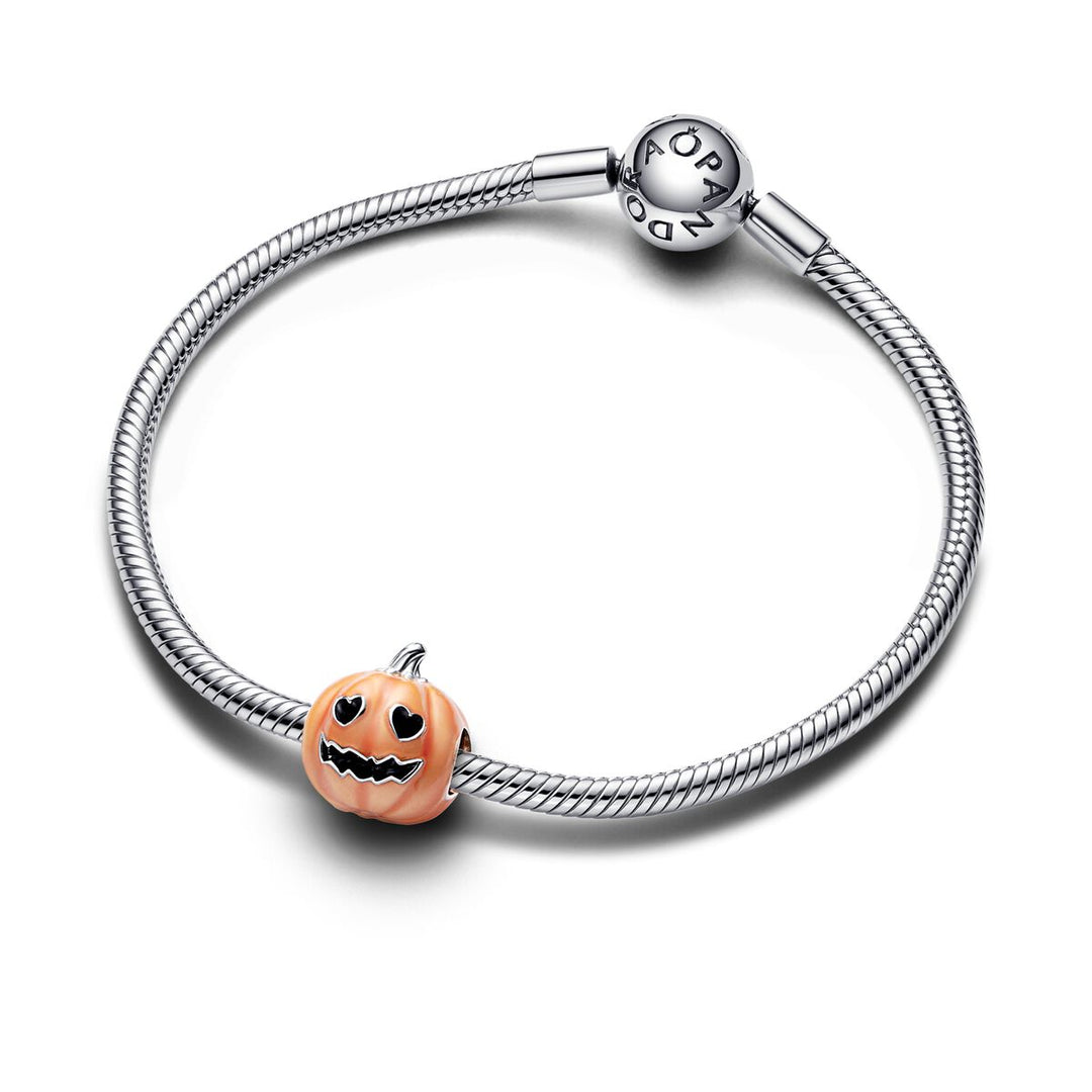 Pandora Im Dunkeln leuchtender Gruseliger Kürbis Charm - 792291C01