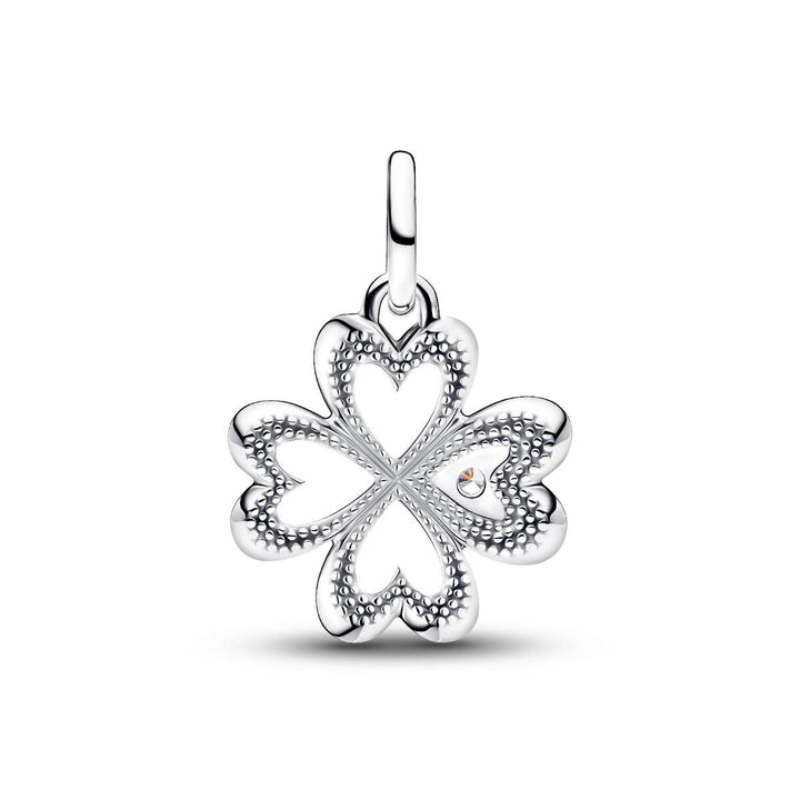 Pandora ME Herz Vierblättriges Kleeblatt Medaillon Charm - 793034C01