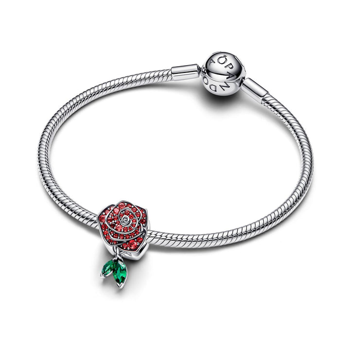 Pandora Funkelnde Blühende Rose Charm - 793201C02
