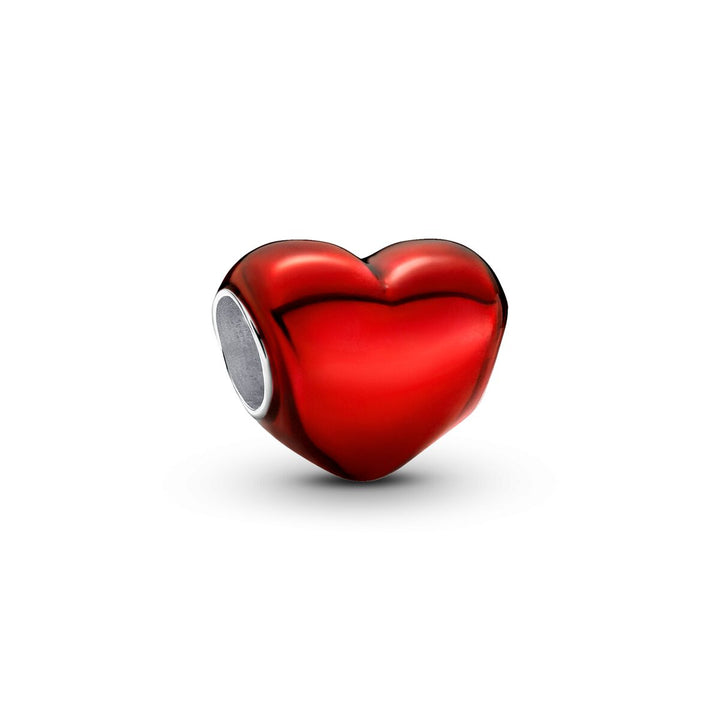Pandora Charm Cœur Rouge Métallique - 793337C02