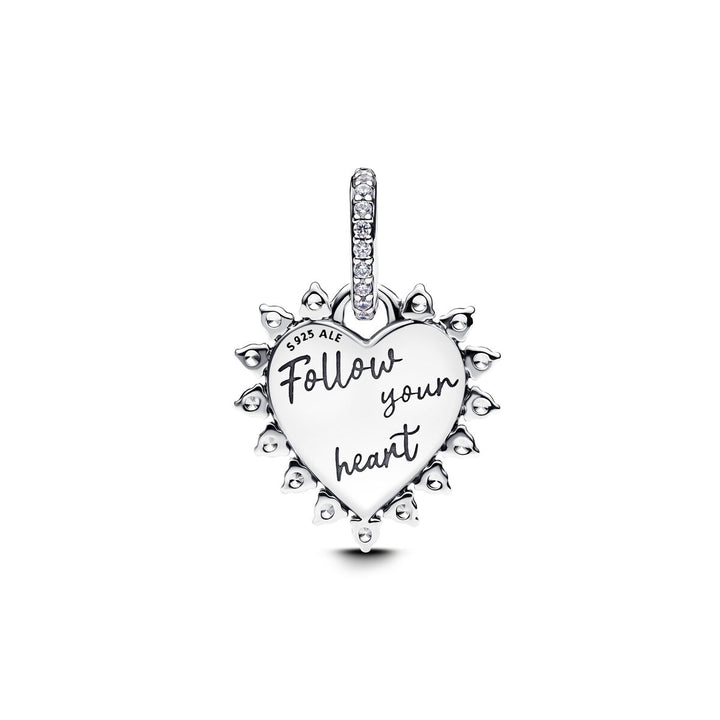 Pandora Drehbarer Pfeil Herz Charm - 793667C01