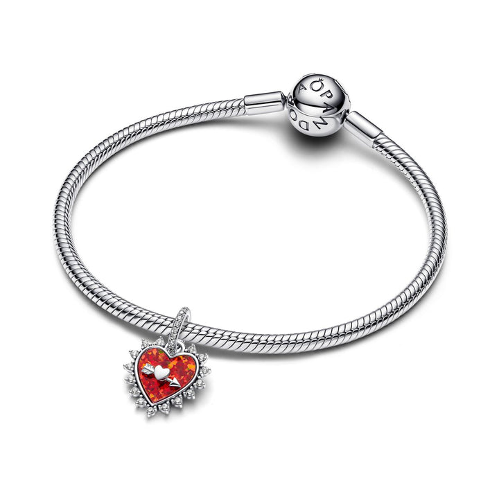 Pandora Drehbarer Pfeil Herz Charm - 793667C01