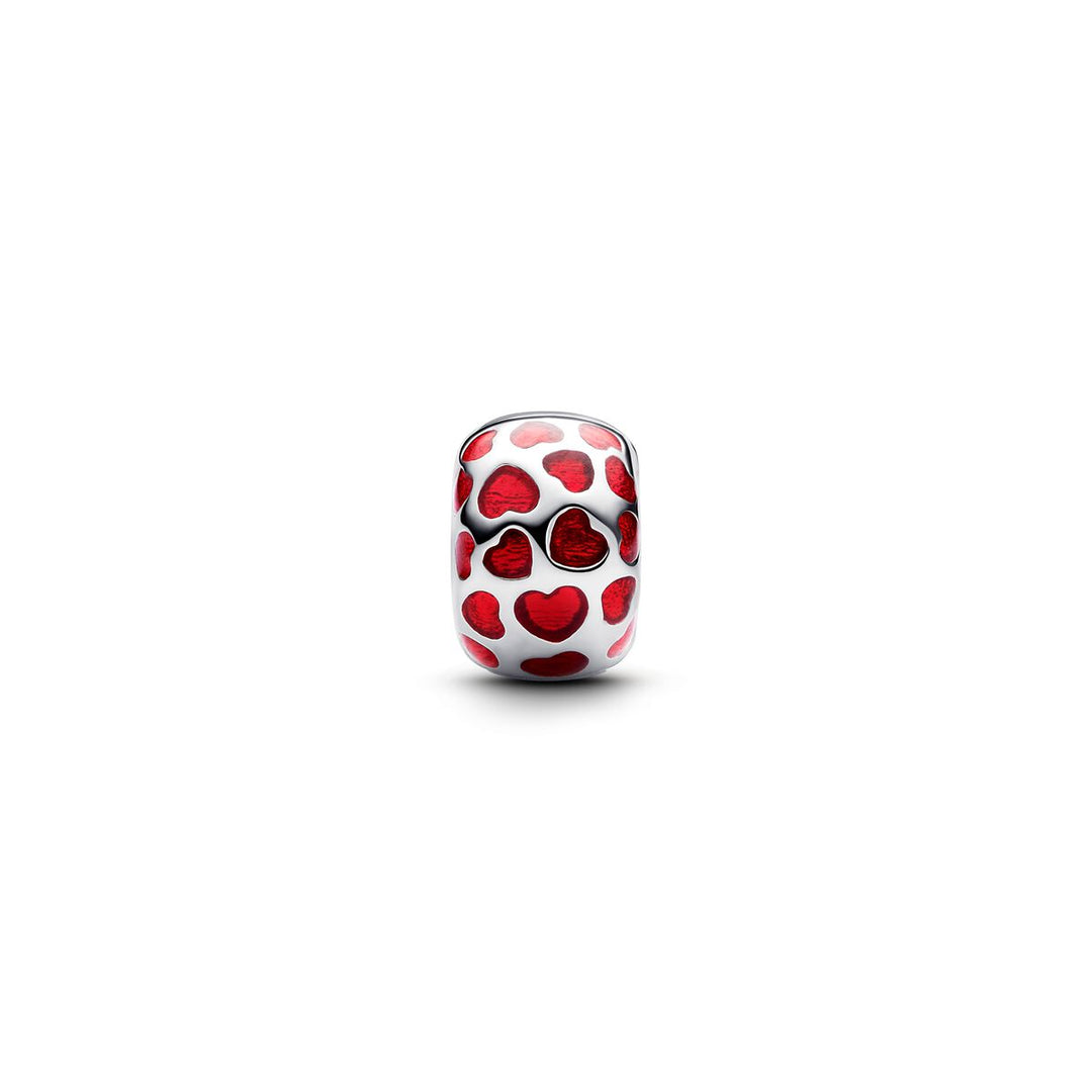 Pandora Herzen Rundes Clip Charm - 793679C01