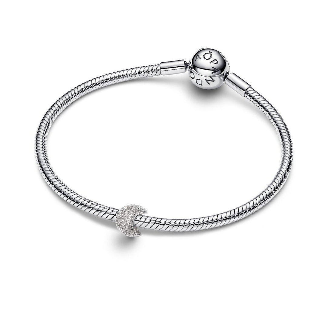 Pandora Strukturierter Mond Mini Charm - 794054C00