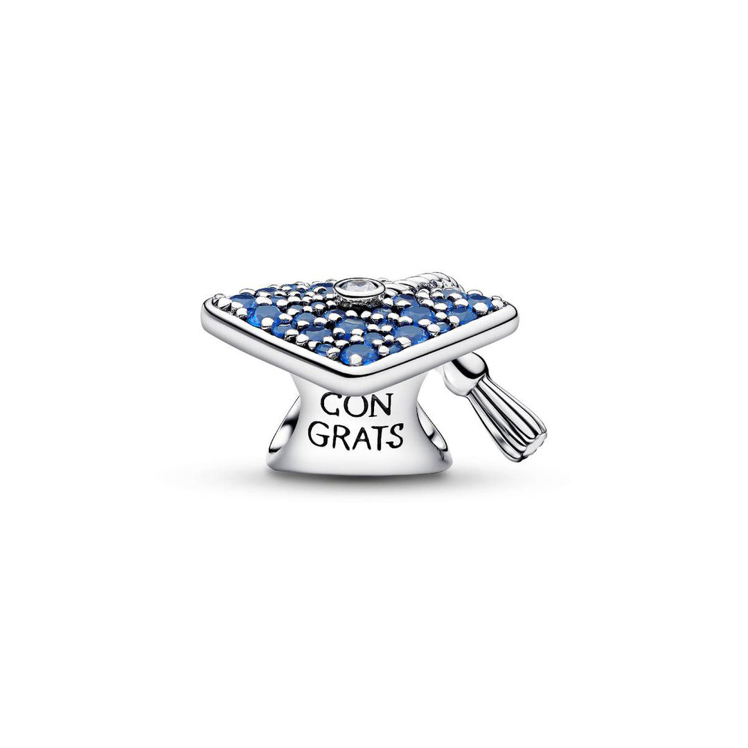 Pandora Funkelnde Blaue Absolventenmütze 2026 Charm - 794461C01
