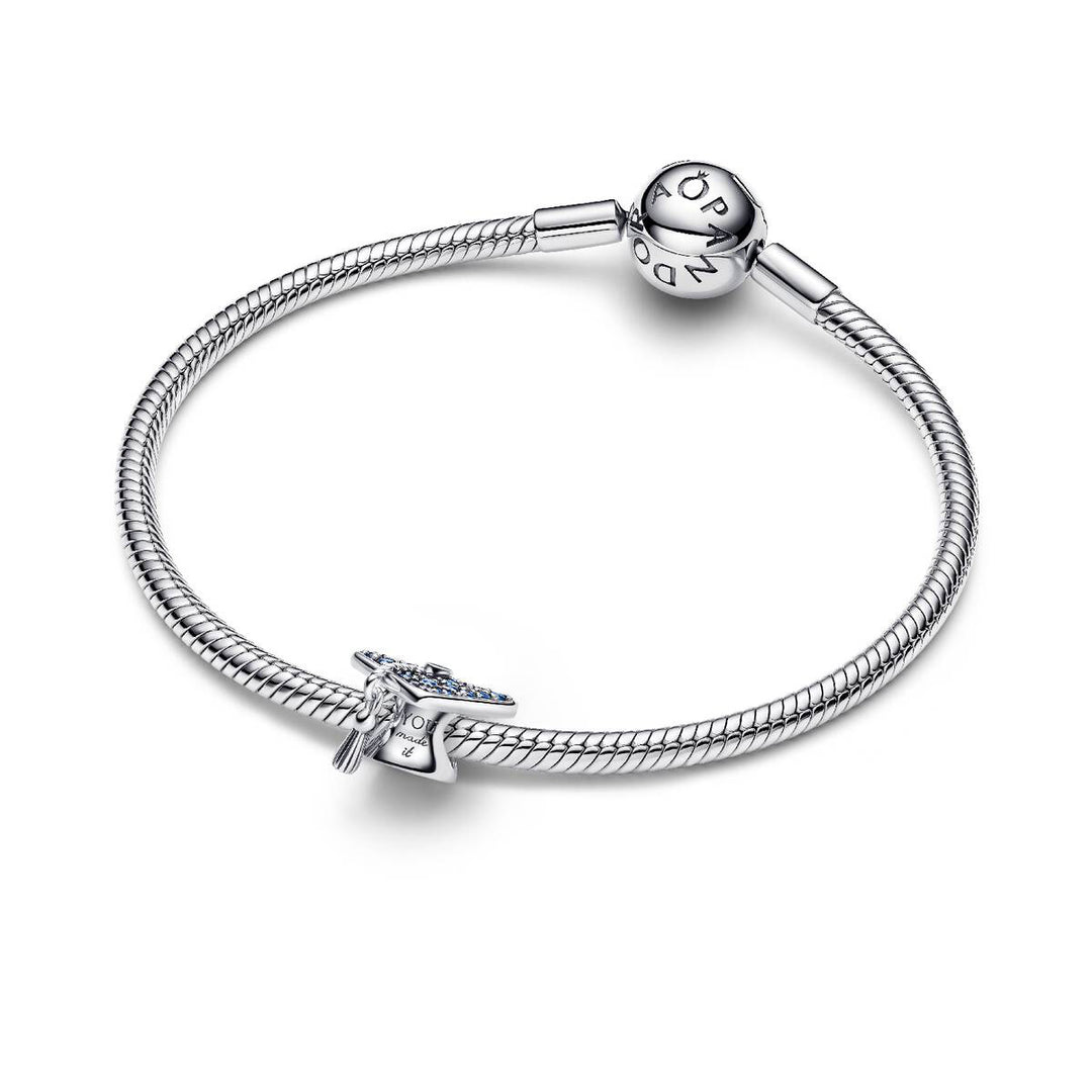 Pandora Funkelnde Blaue Absolventenmütze 2026 Charm - 794461C01