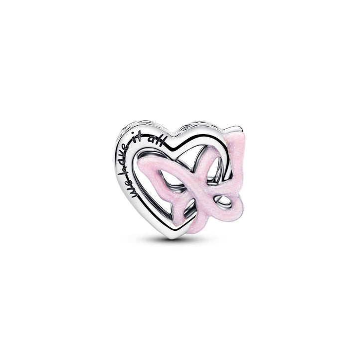 Pandora Verschlungenes Herz und Schmetterling Charm - 794475C01