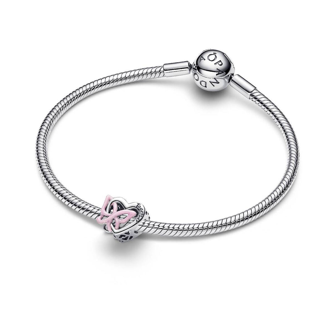 Pandora Verschlungenes Herz und Schmetterling Charm - 794475C01