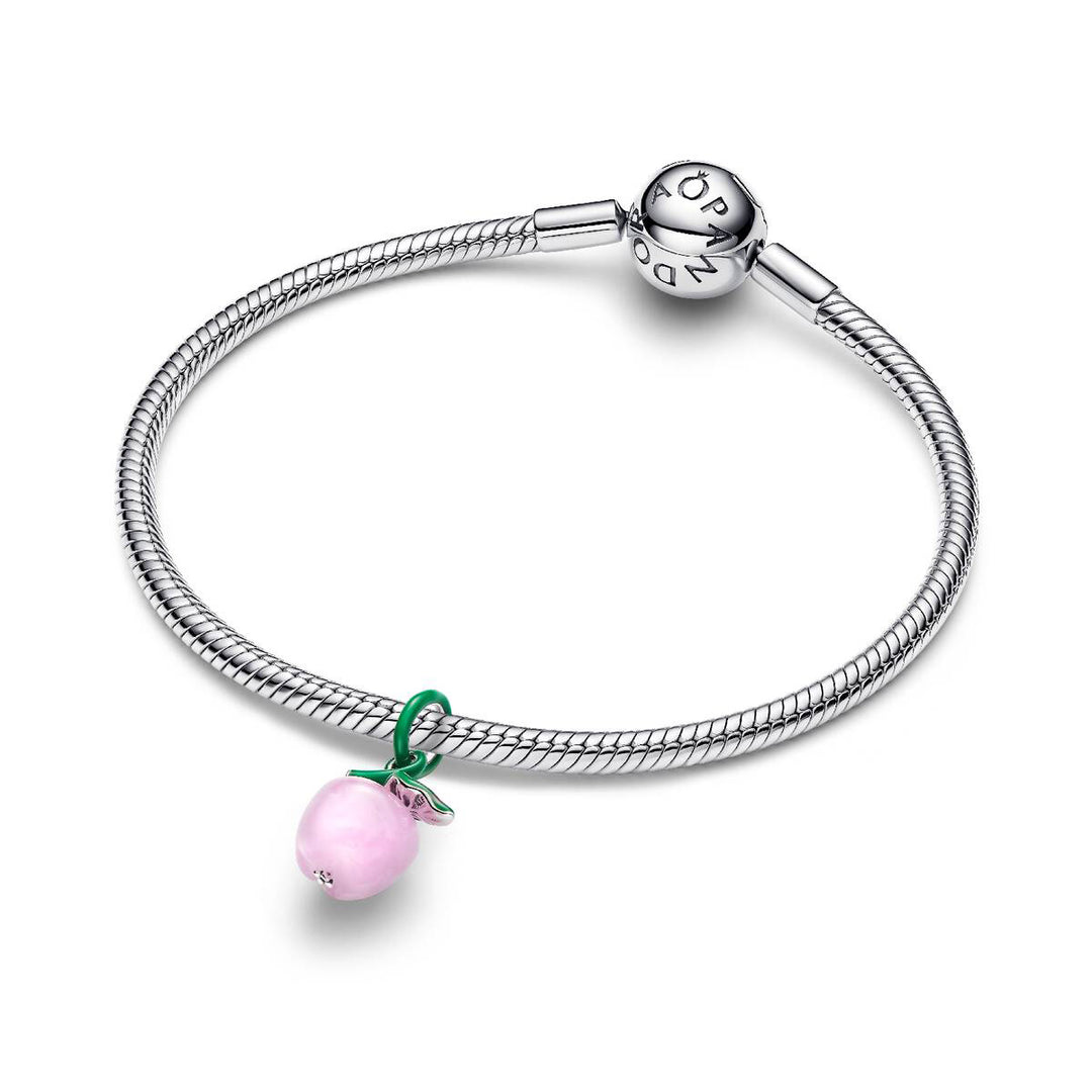 Pandora Rosafarbener Apfel Murano Charm - 794485C01