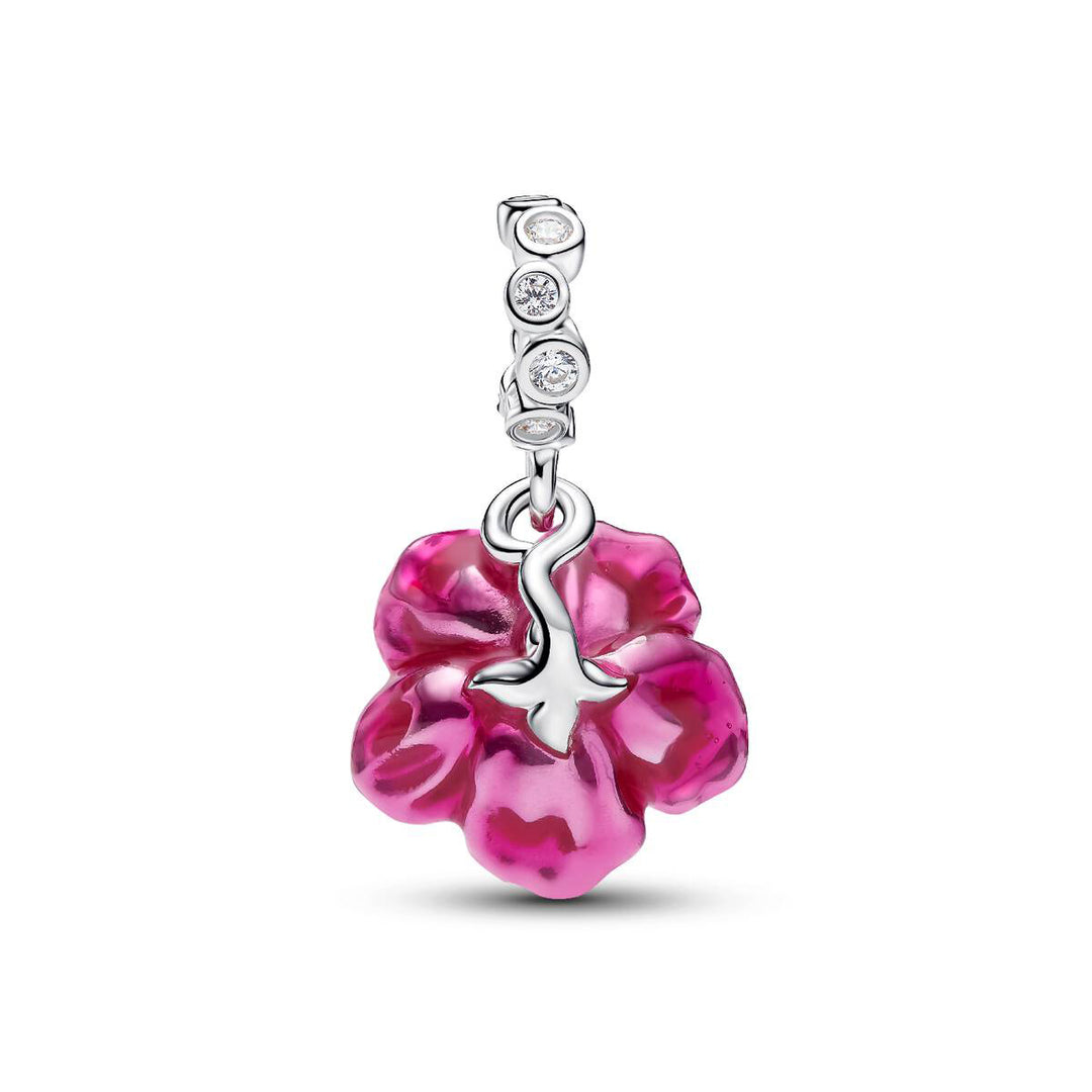 Pandora Hibiskus Charm Anhänger - 794698C01