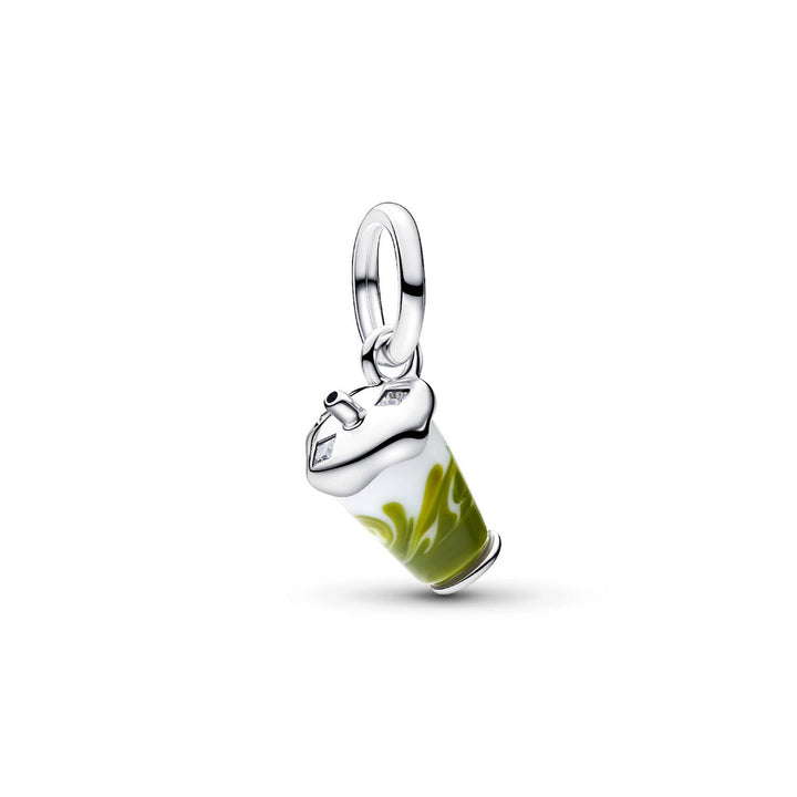 Pandora Charm Latte al matcha freddo in bicchiere di vetro di Murano - 794940C01