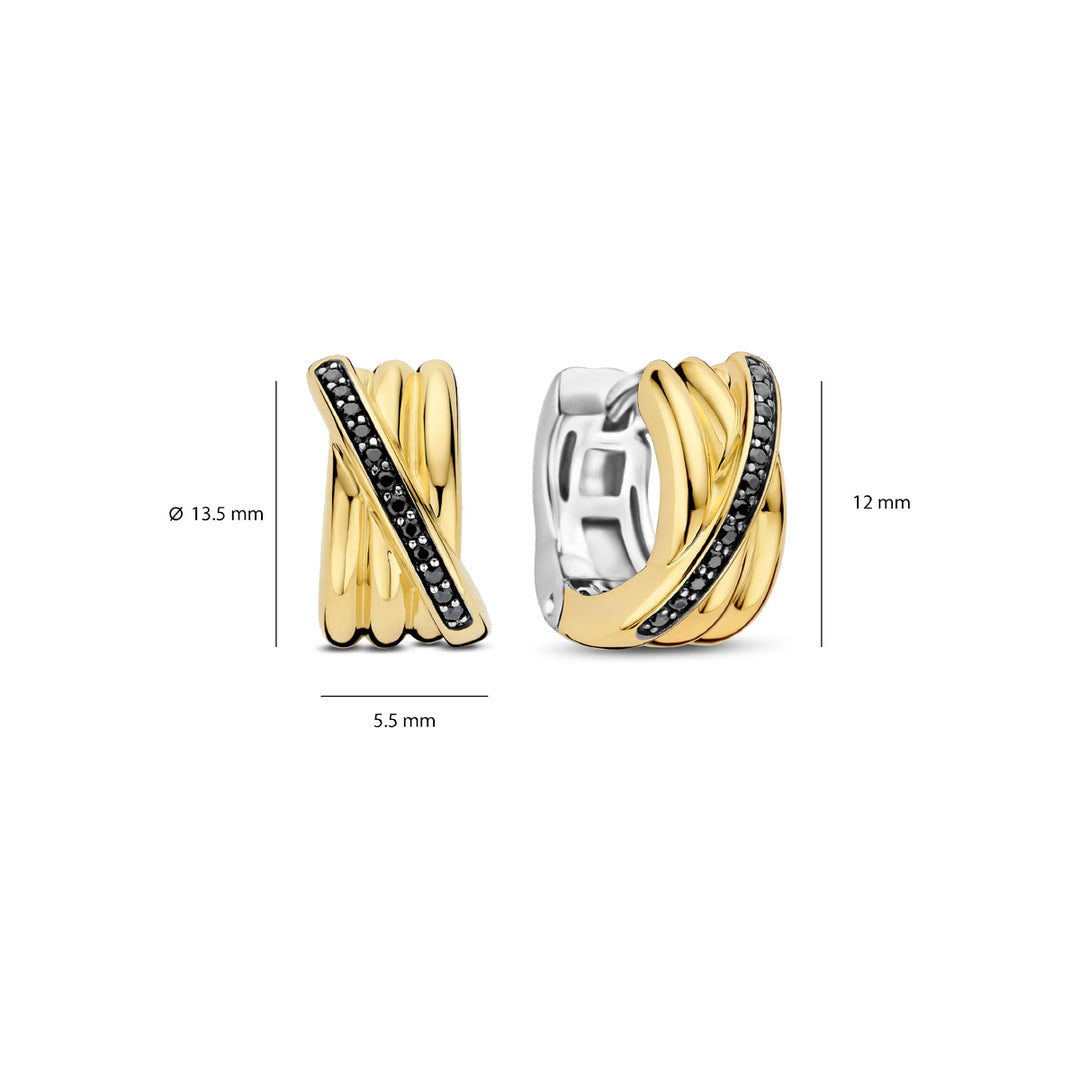 Ti Sento Milano Ohrringe - 7960BY