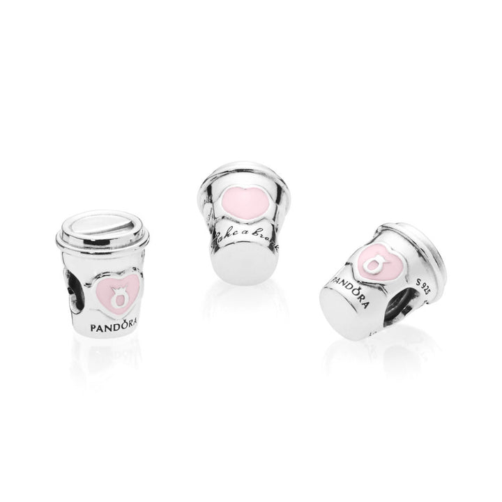 Pandora Take a Break Kaffeebecher Charm - 797185EN160