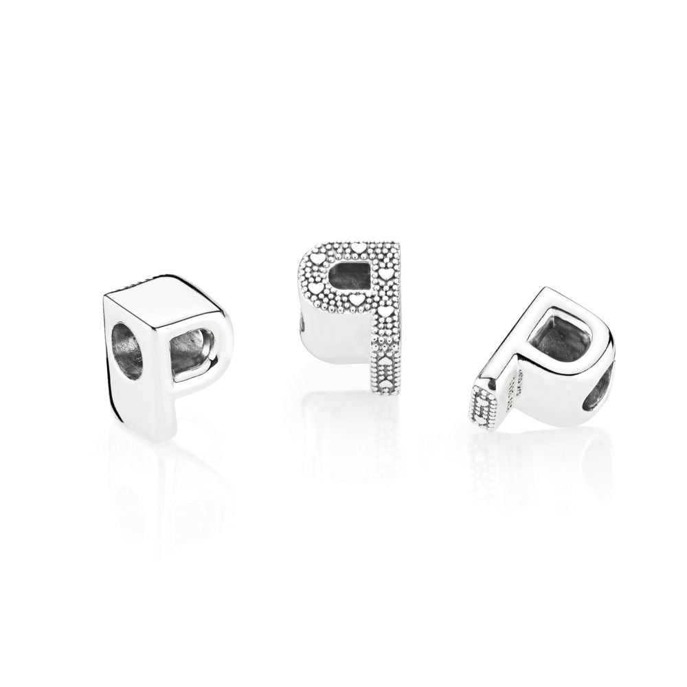 Pandora Buchstabe P Alphabet Charm - 797470