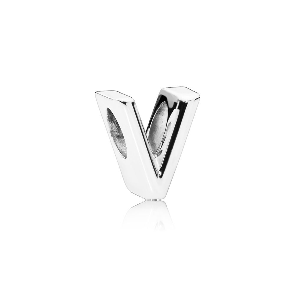 Pandora Buchstabe V Alphabet Charm - 797476