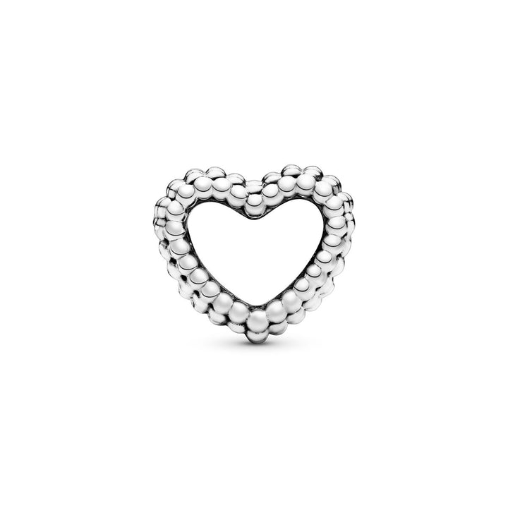 Pandora Offenes Metallperlen Herz Charm - 797516