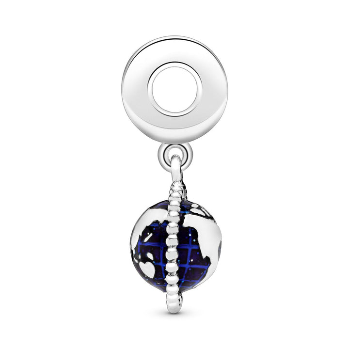 Pandora Drehender Globus Charm Charm - 798021CZ