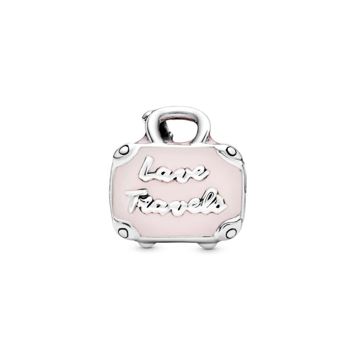 Pandora Rosafarbener Koffer Charm - 798063EN124